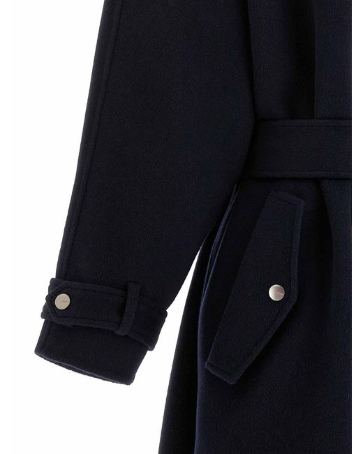 Pinko Black Cartoccio Coat