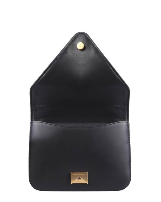Bottega Veneta White Suede Envelope Bag