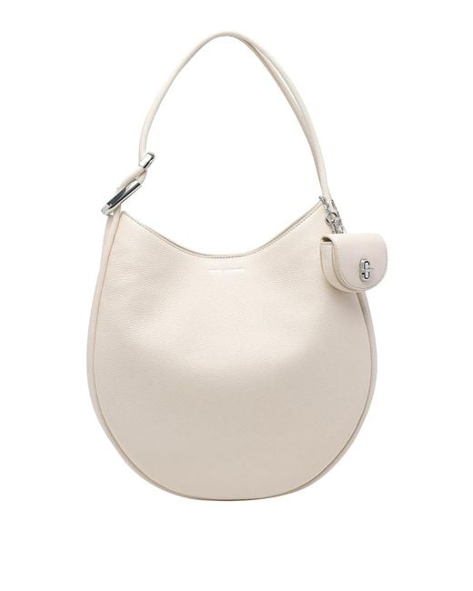 Marc Jacobs White The Large Dual Hobo Bag