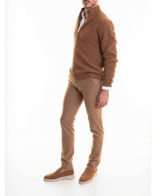 Corneliani Brown Sweater for men