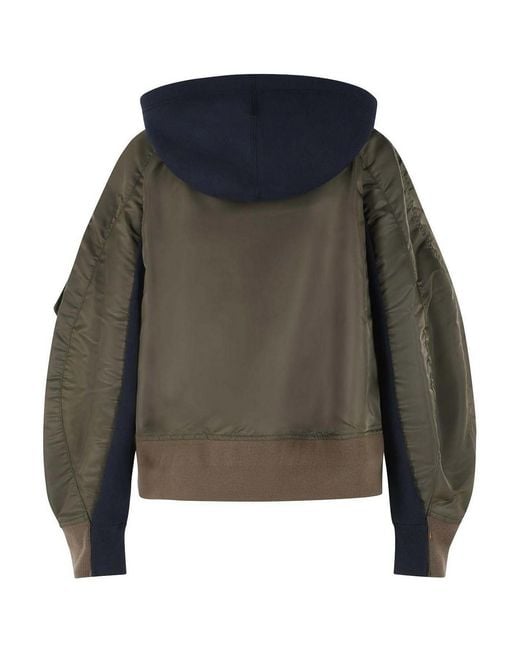Sacai Blue Hoodie