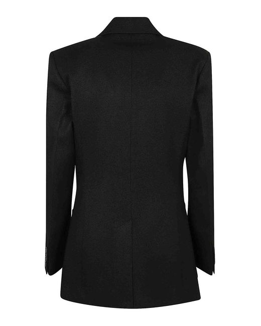 Victoria Beckham Black Patch Pocket Jacket