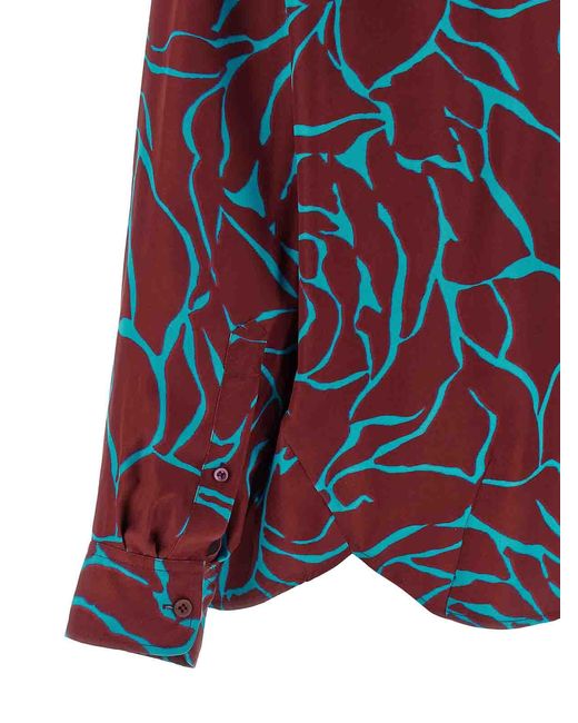 Dries Van Noten Blue Casia' Shirt