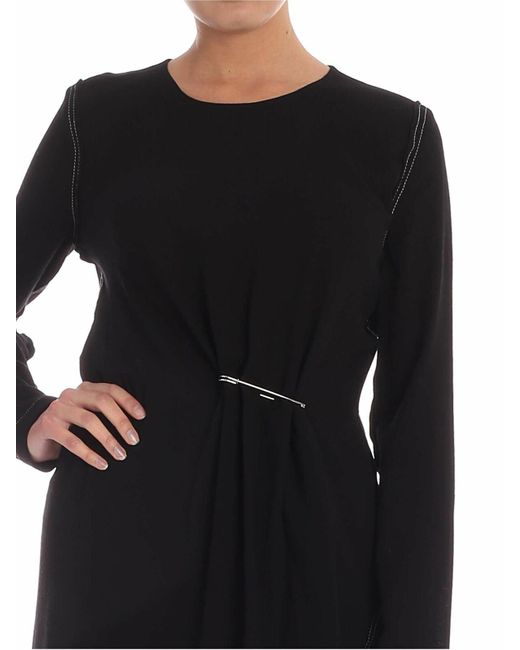 McQ Alexander McQueen Black Dress