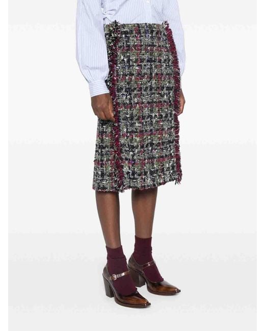 Etro Gray Skirt