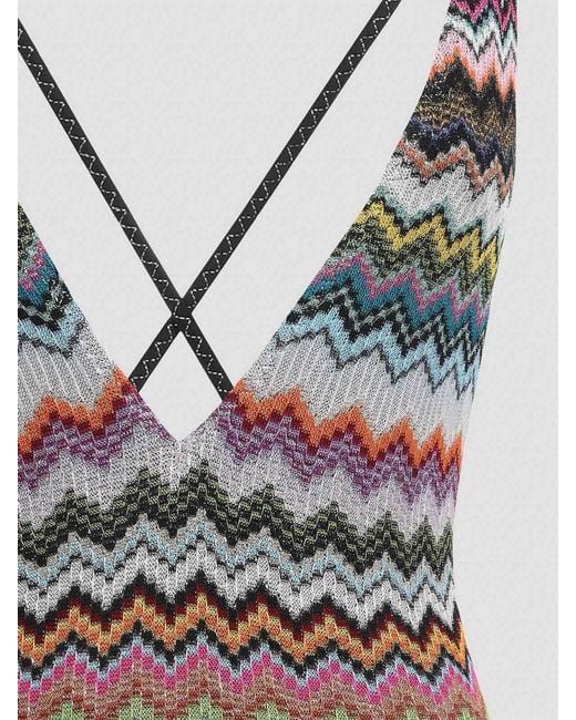 Missoni Multicolor Viscose One-Piece