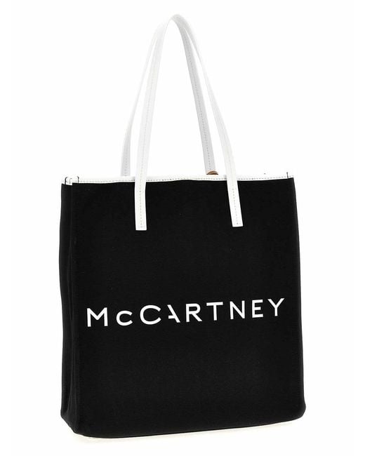 Stella McCartney Black Large Shopping Bag