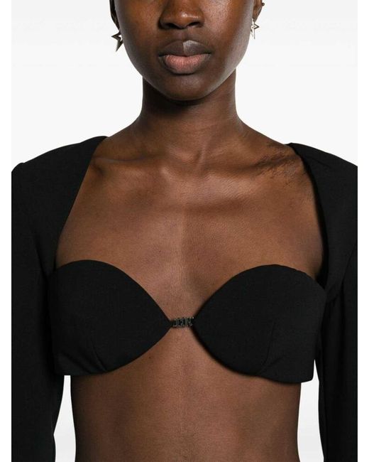 DSquared² Black Sweetheart Top