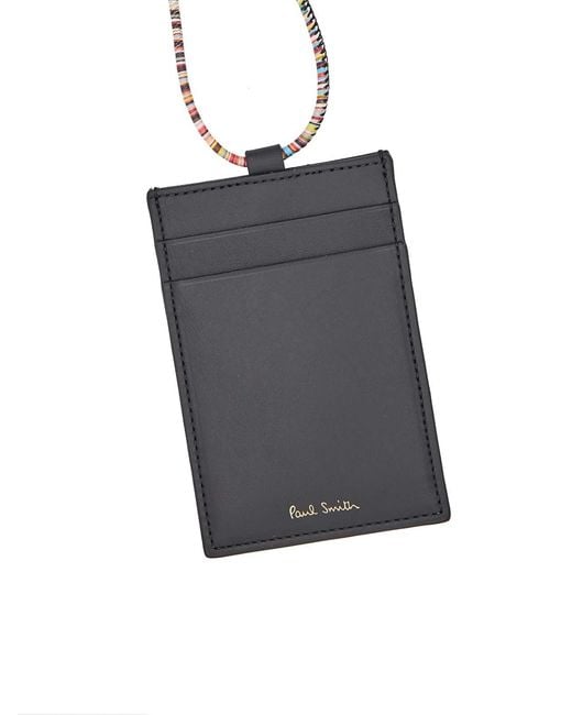 Paul Smith White Neck Badge Holder for men