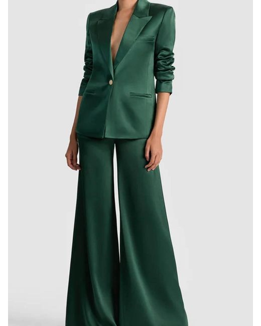 Alice + Olivia Green Silas Jacket