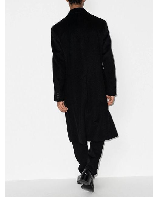 Our Legacy Black Whale Coat for men