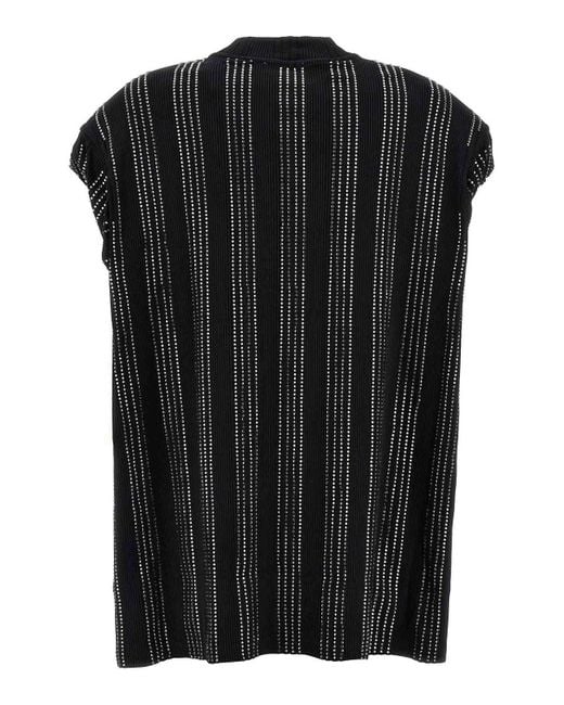 The Attico Black 'laurie' Dress