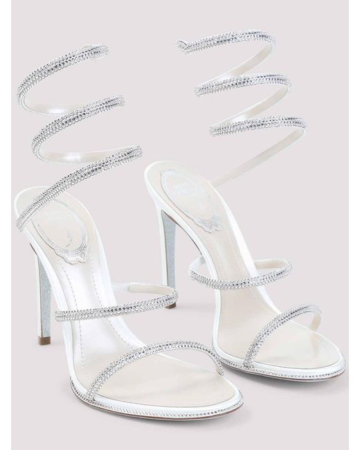 Rene Caovilla White Ren Caovilla Sandals