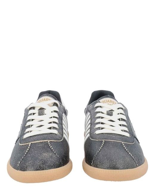 DSquared² Black Sneaker Rebels for men