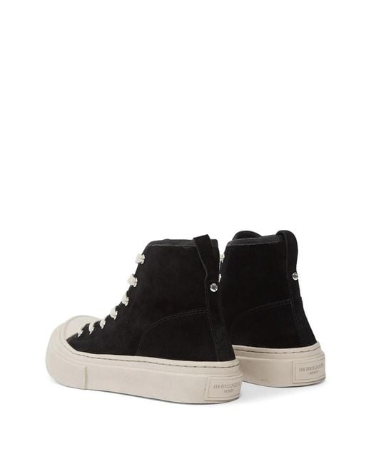 Ann Demeulemeester Black Sneakers