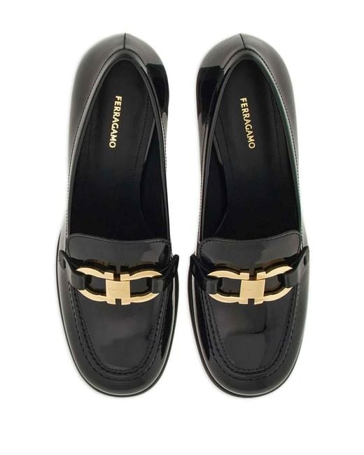 Ferragamo Black Marlena 60