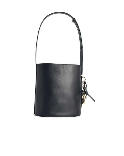 Furla Black Roxie Bucket Bag