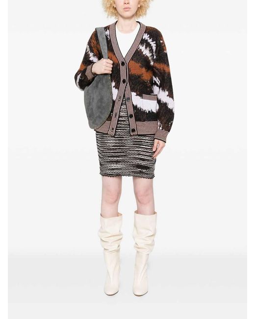 Missoni Black Wool Blend Skirt