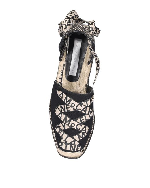 Stella McCartney Black Espadrilles