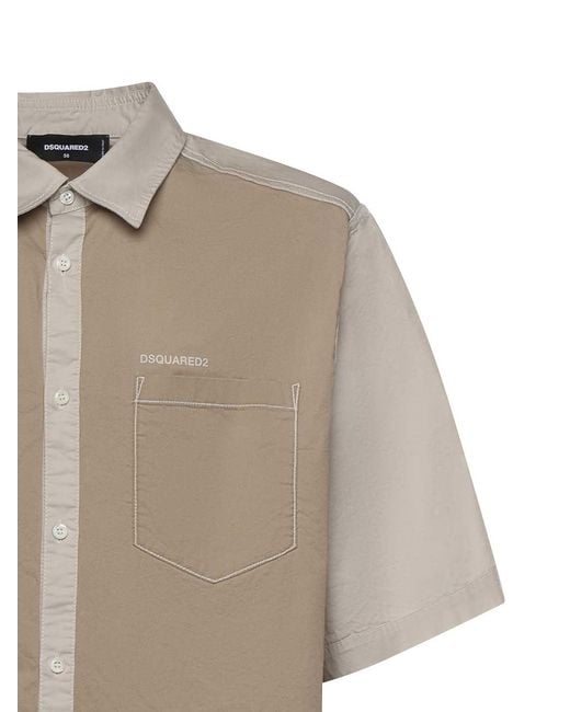 DSquared² White Cotton Shirt for men