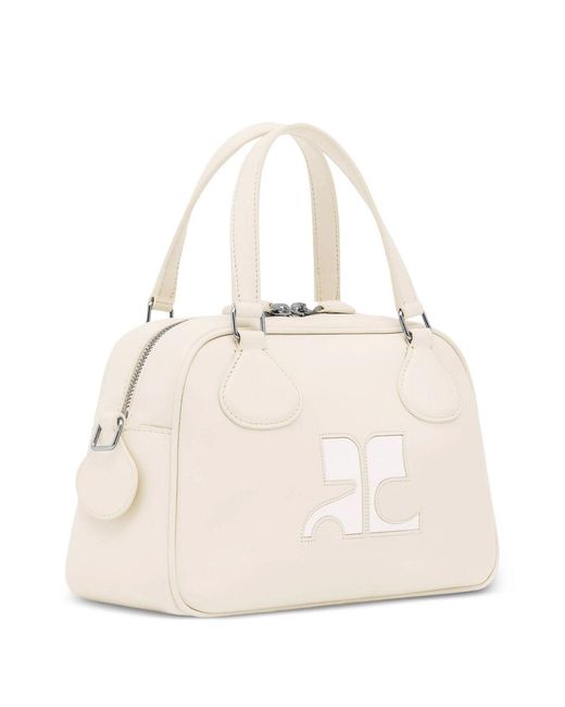 Courreges Natural Bowling Bag