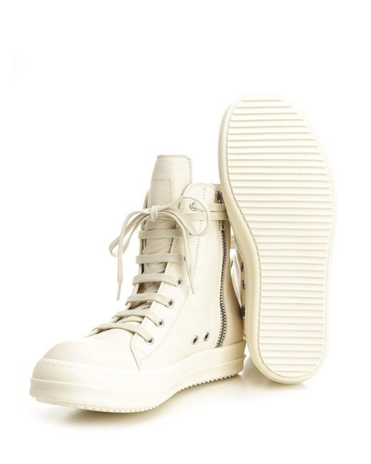 Rick Owens Natural Sneaks for men