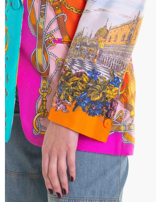 Moschino Multicolor Casual Jacket