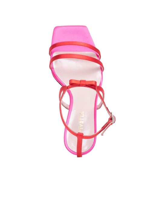 Vivetta Pink Bicolour Sandal