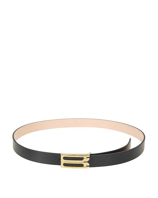 Victoria Beckham Black Regular Frame Belt