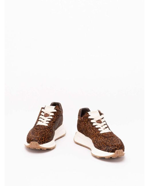 Hogan Brown H641 Sneakers