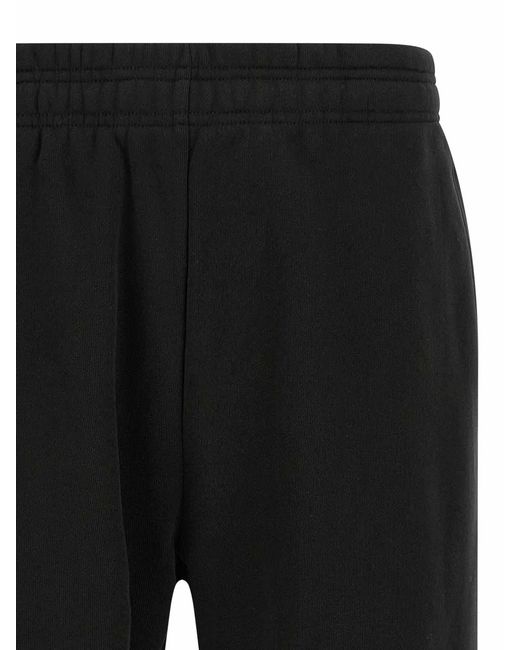 Entire studios Black Cotton Joggers for men