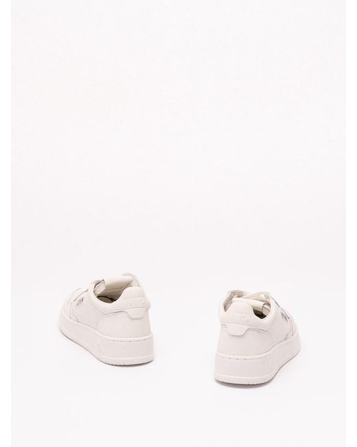 Autry Pink 'Medalist' Low Sneakers