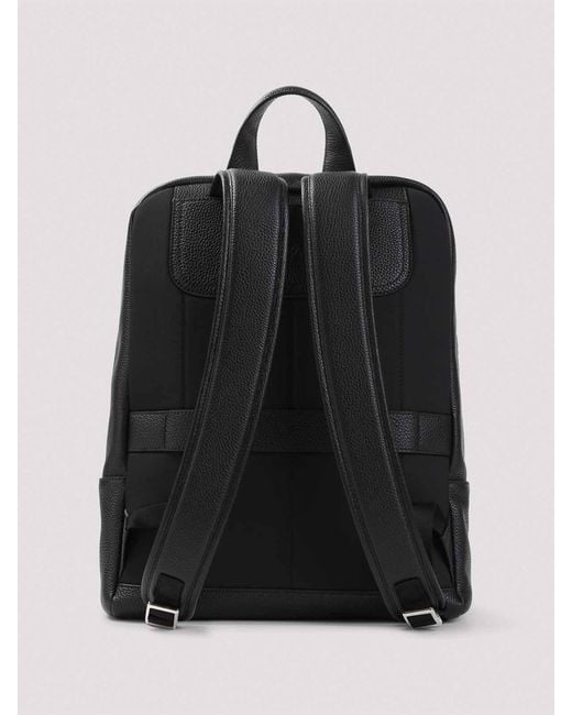 Brioni Black Zip Around Backpack for men