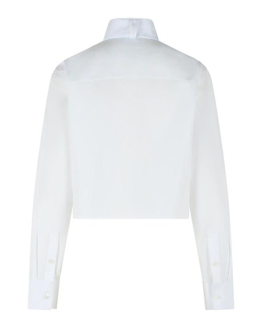 Courreges White Cotton Shirt