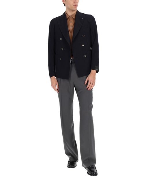 Tagliatore Blue Jacket Montecarlo for men
