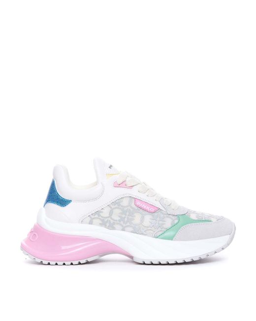 Pinko White Ariel 03 Sneakers