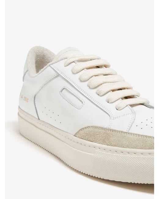 Common Projects White Leather Sneakers for men