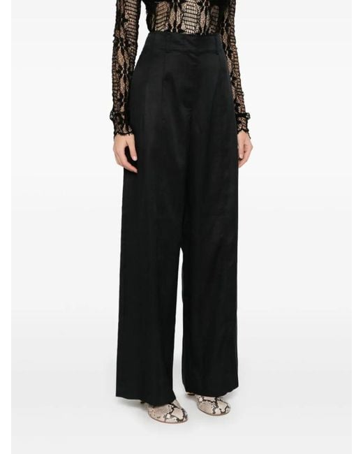 Ulla Johnson Black Delvine Trousers