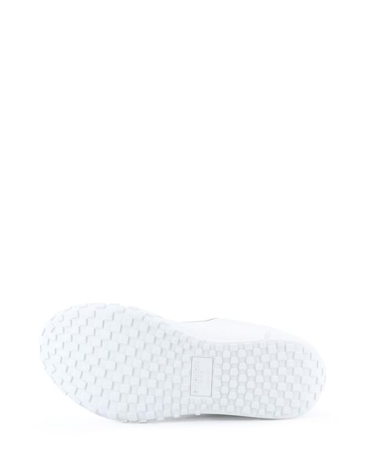Givenchy White Glide Runner Leather Sneakers for men