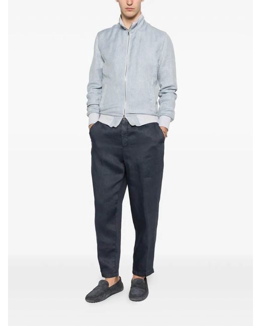 Barba Napoli Blue Jacket for men