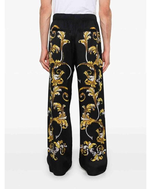 Versace Jeans Couture Black Pants for men