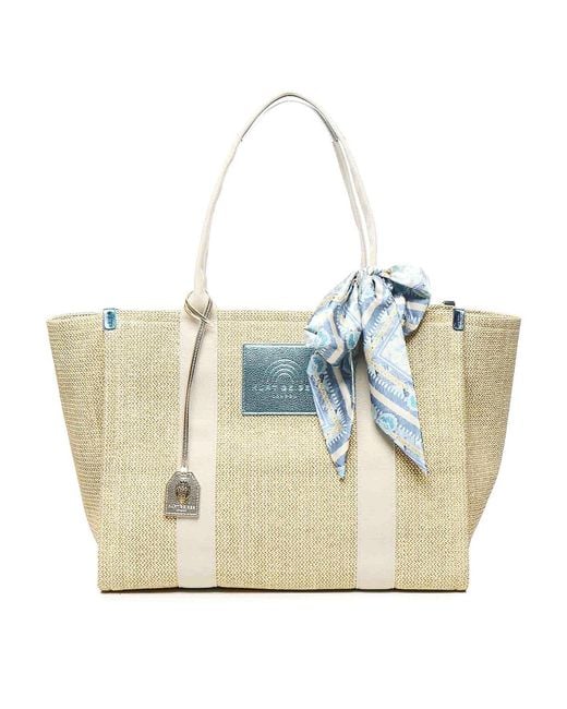 Kurt Geiger Blue Tote Bag Southbank