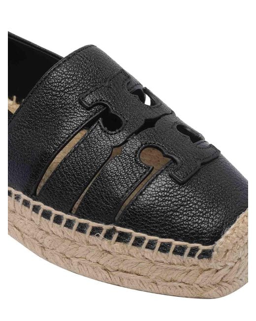 Tory Burch Gray Ines Multi Strap Platform Espadrilles