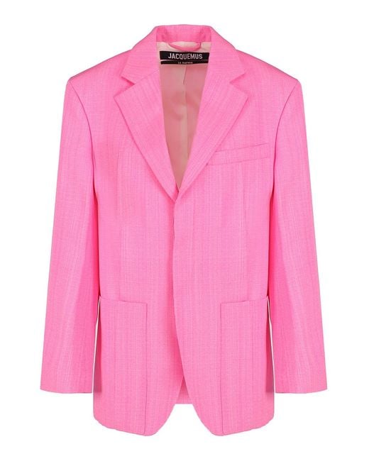 Jacquemus Pink 'La Veste D'Homme' Blazer