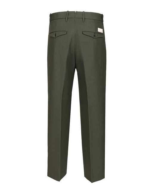 Nine:inthe:morning Green Tailored Trousers for men