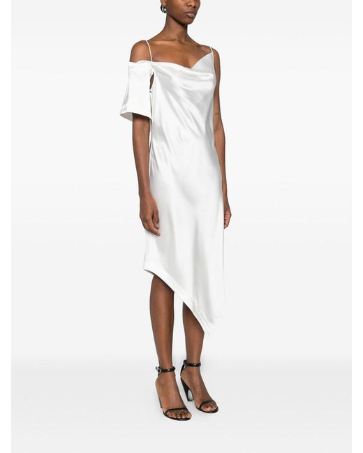 IRO White Thiana Long Dress
