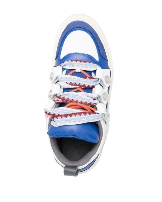 Marcelo Burlon Blue Sneakers for men