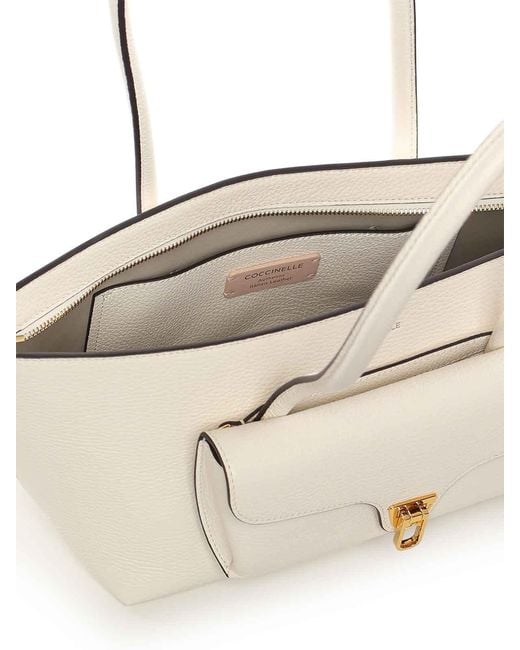 Coccinelle Natural Beat Double Leather Bag
