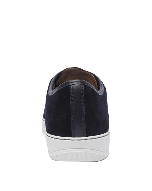 Lanvin Blue Captoe Sneakers for men