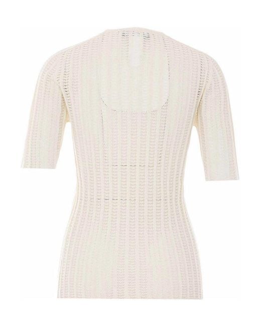 Fabiana Filippi White Ivory T-Shirt